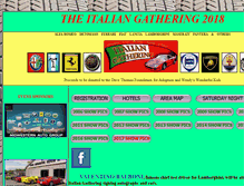 Tablet Screenshot of italiangathering.com